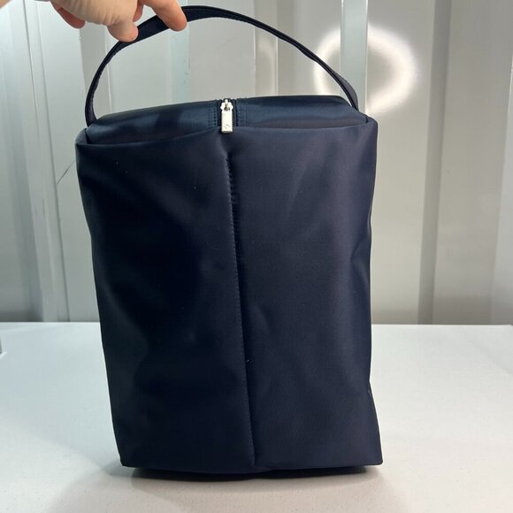 Samsonite Toiletry Bag Navy Travel Vacation Zipper Nylon Jetset Bathroom - Picture 4 of 5